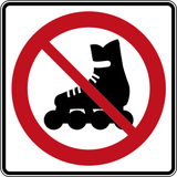 Skaters prohibited.