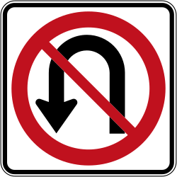 Wenden verboten.