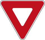 Give way.