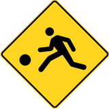 Warning for a playground.