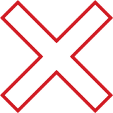 Warning for a railway crossing with one track.