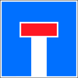 Sackgasse.