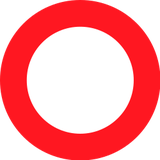 Zufahrt in beide Richtungen verboten.