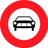 Pkw verboten.