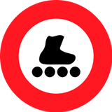 Skater verboten.