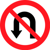 Wenden verboten.