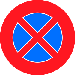 Halten und Parken verboten.