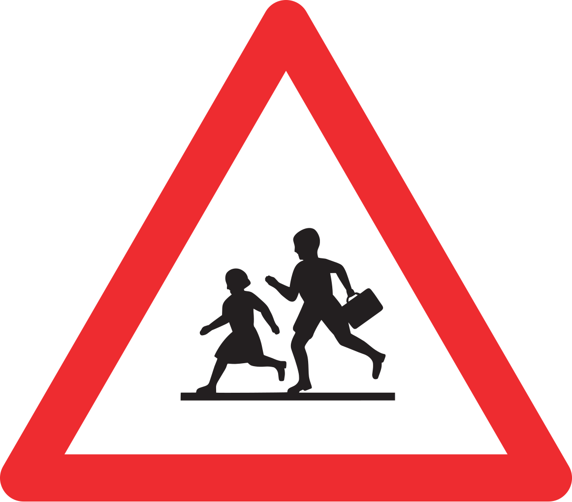 Warnung vor Kindern.