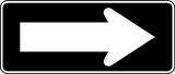 Road with one-way traffic.