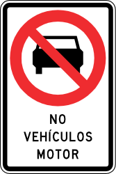 Cars prohibited.