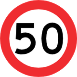Start of a speed limit.