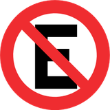 Parking prohibited.