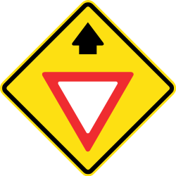 Give way ahead.