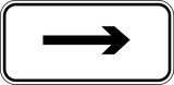 To the right.