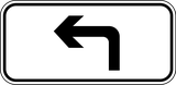 Applies after a left turn.