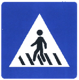 Crossing for pedestrians.