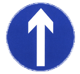 Driving straight ahead mandatory.