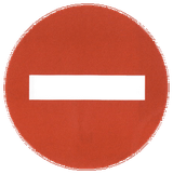 No entry.
