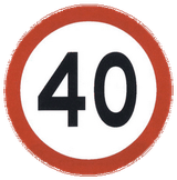 Start of a speed limit.