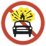 Flammable or explosive goods prohibited.