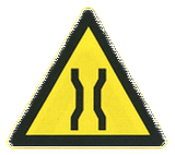 Warning for a narrowing.