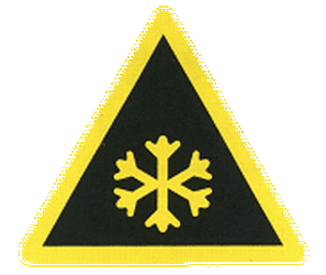 Warning for snow and sleet.