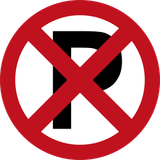 駐停車禁止。