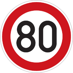 Start of a speed limit.