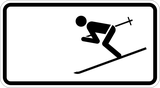 For skiers.