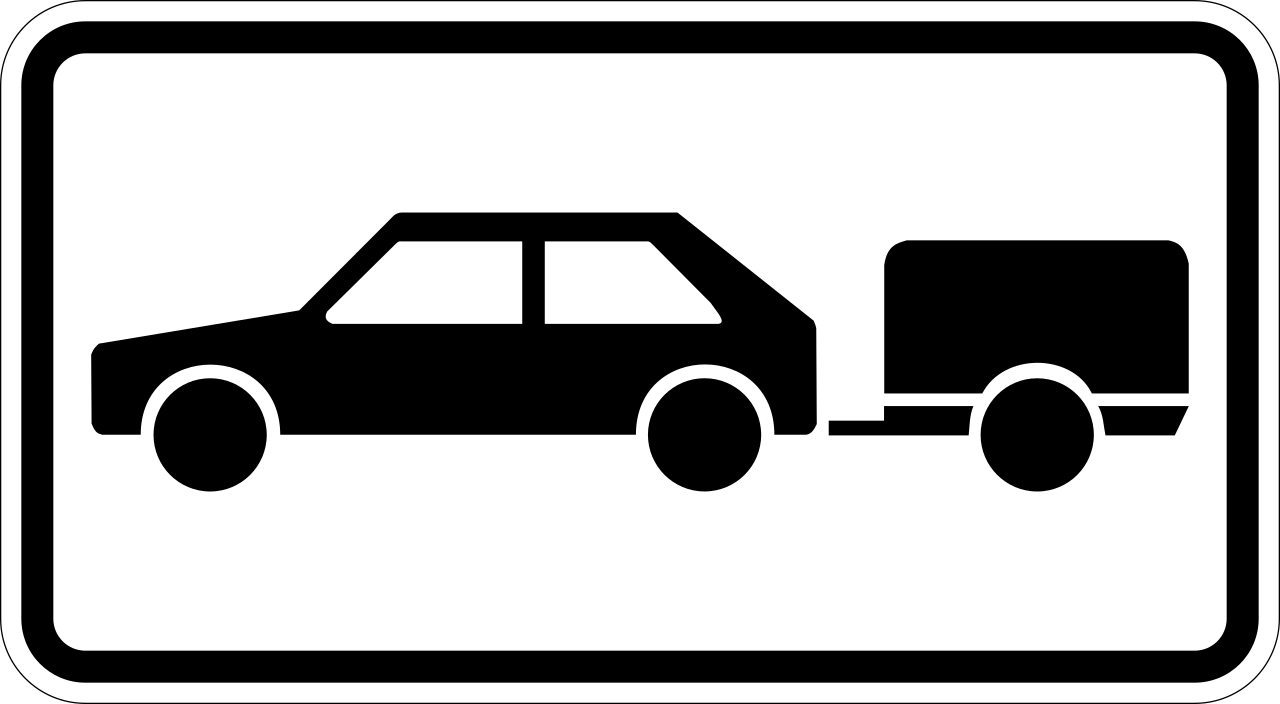 For cars towing a trailer.