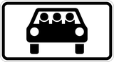 For carpooling.