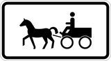 For horse-drawn vehicles.