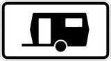 For caravans.