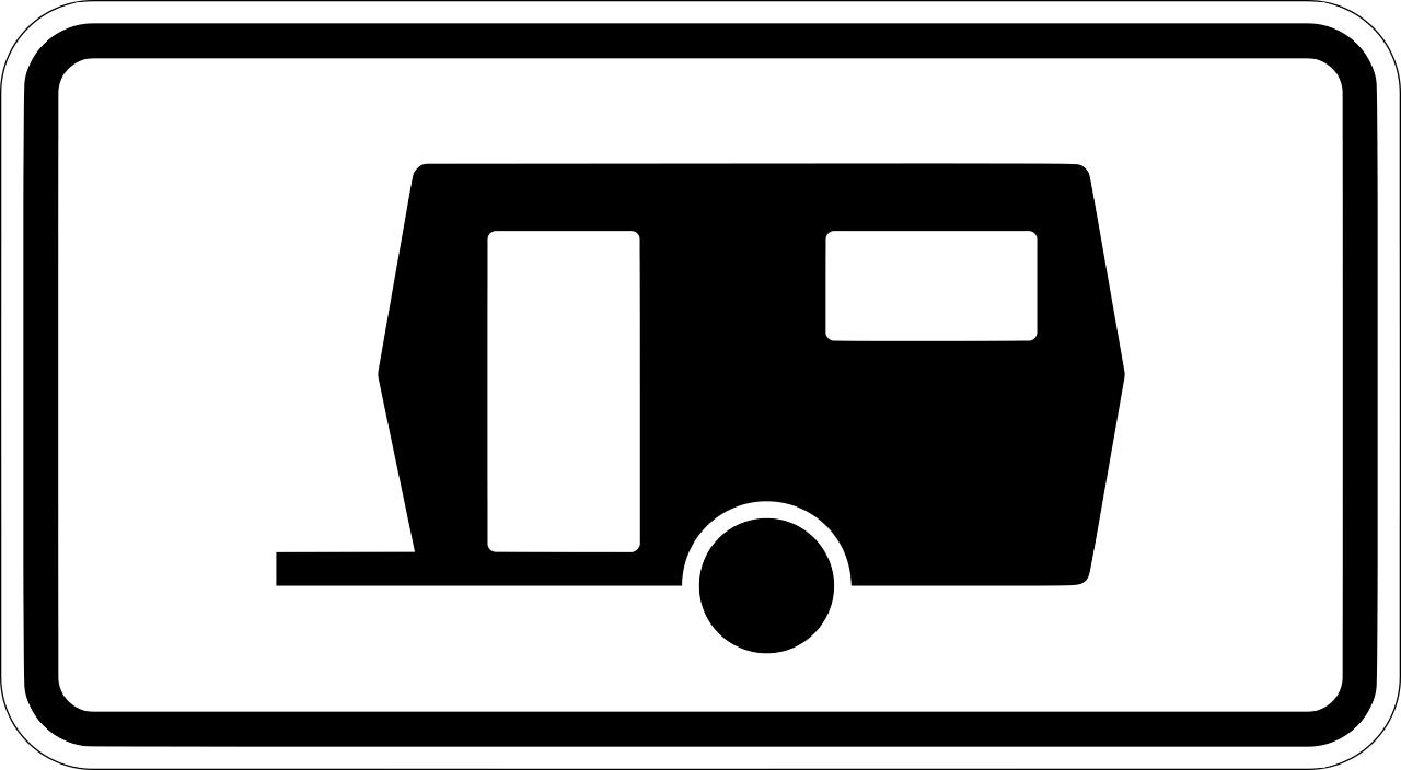 For caravans.