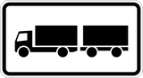 For trucks towing a trailer.
