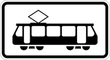 For trams.