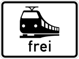 Trains allowed.