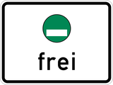 Green low-emission zone sticker allowed.