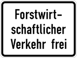 Forestry vehicles allowed.