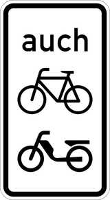 Also applies to cyclists and mopeds.