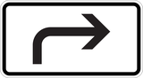 Applies after a right turn.