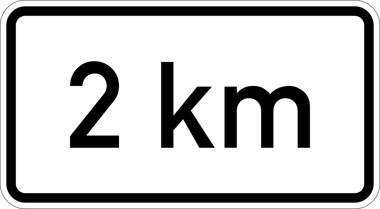 ... kilometres ahead.