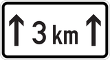 For ... kilometres.