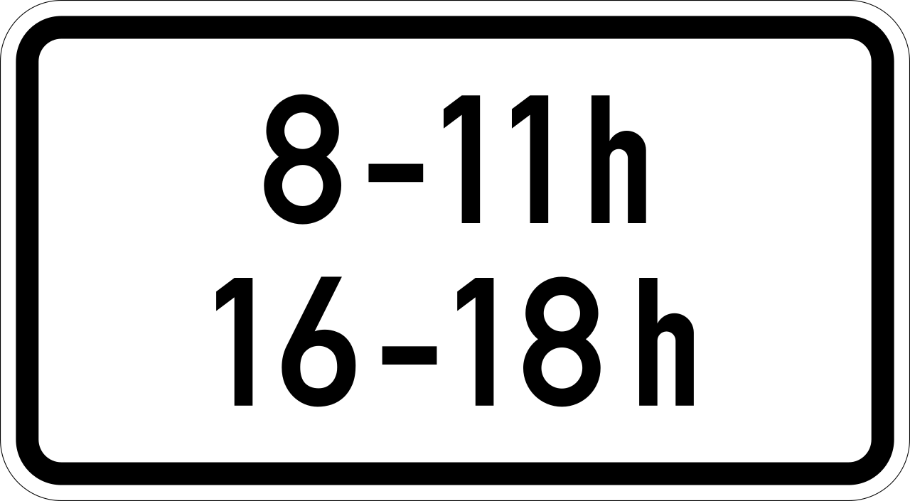 During the times shown.