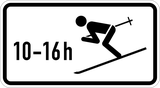 For skiers during the time shown.