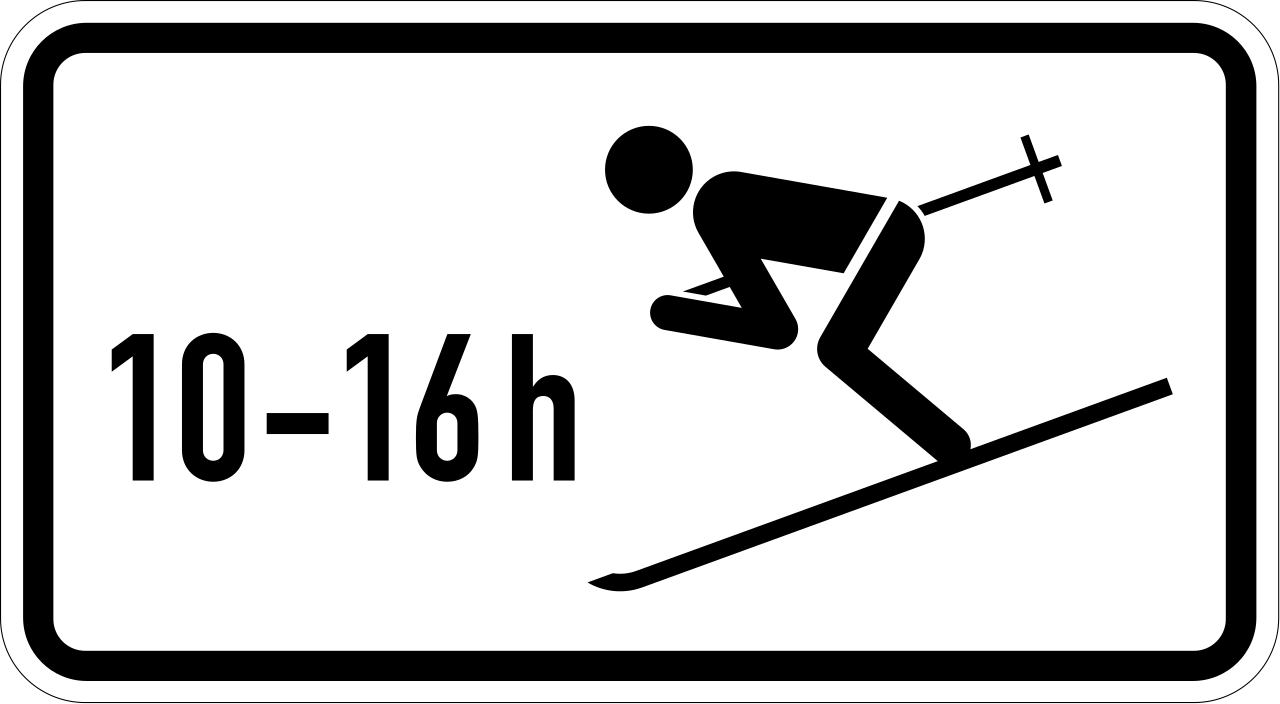For skiers during the time shown.