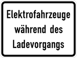 Electric vehicles during charging.