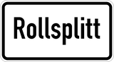 Loose chippings.
