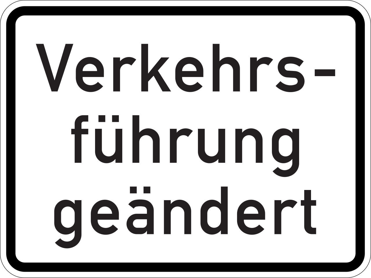 Traffic routing changed.