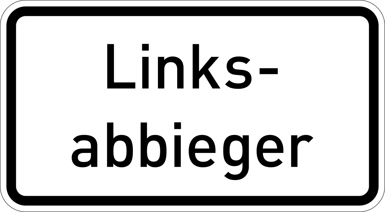 Turn left.